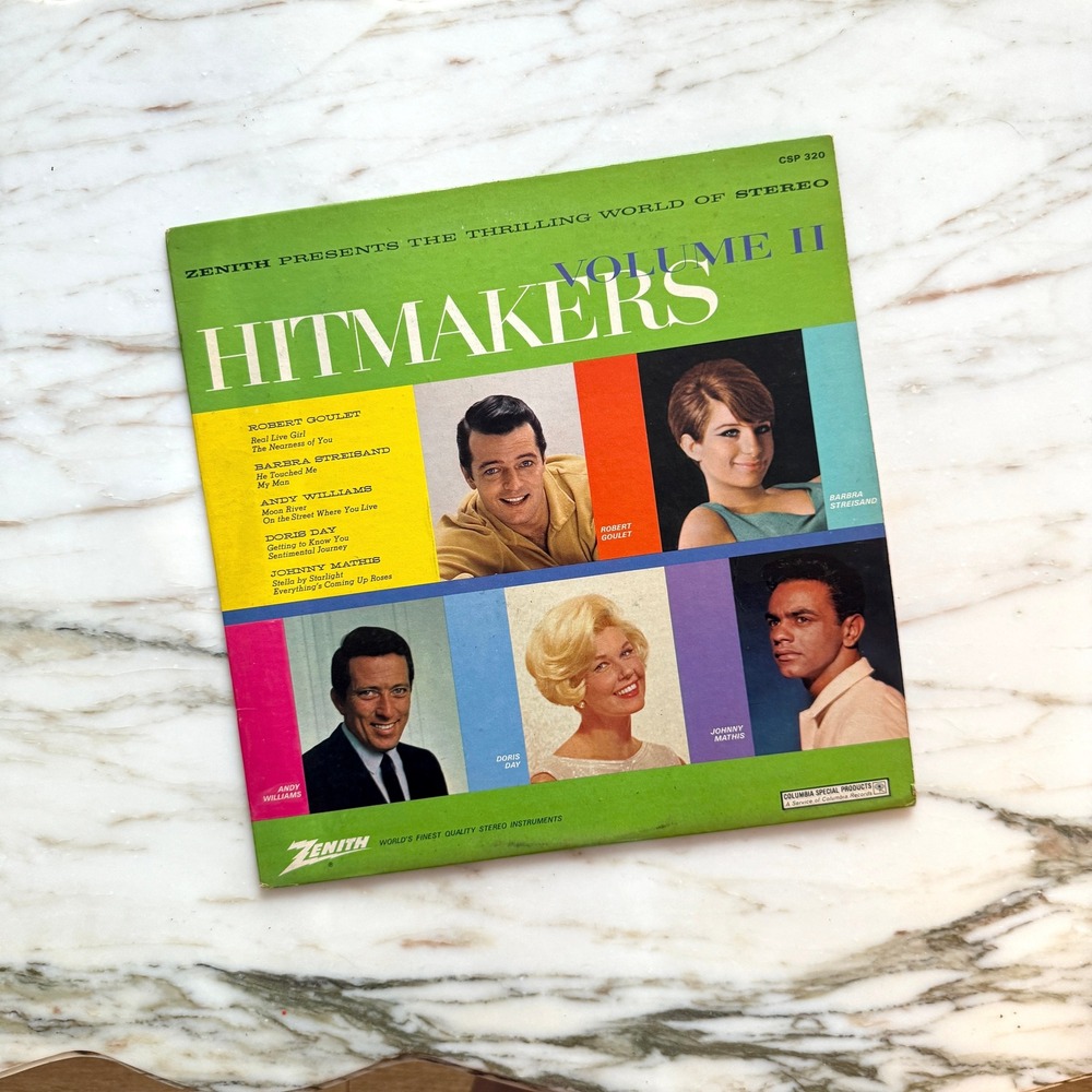 Vintage Vinyl Record Hitmakers Volume II Zenith Stereo LP